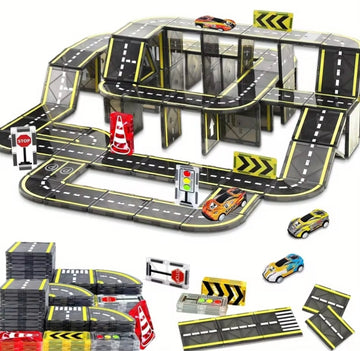 LilBee Magnetic tiles racebaan